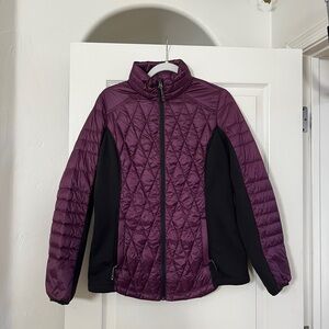 Plum Light Puffer Jacket